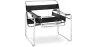 Lounge Chair - Leather and Metal - Ivan image 9