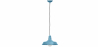 Buy Ceiling Lamp - Industrial Style Pendant Lamp - Flynn Light blue 50878 in the Europe