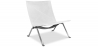 Buy Lounge Chair - Design Chair - Leather - Buyo White 16827 - prices