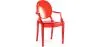 Transparent Dining Chair - Armrest Design - Louis XIV image 9