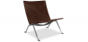Buy Lounge Chair - Design Chair - Leather - Buyo Chocolate 16827 Home delivery