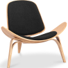 Buy Designer armchair - Scandinavian armchair - Fabric upholstery - Lucy Black 99916773 - prices