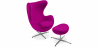 Buy Brave Chair with Ottoman - Fabric Fuchsia 13657 - prices