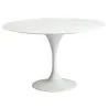 Buy Round Dining Table -  110 cm - Tulip White 29845