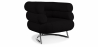Buy Designer armchair - Faux leather upholstery - Bivendun Black 16500 - in the EU