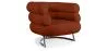 Designer armchair - Faux leather upholstery - Bivendun image 9
