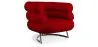 Designer armchair - Faux leather upholstery - Bivendun image 9