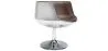 Lounge Chair - Design Chair - Leatherette and Metal - Cognac image 9