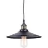 Buy Edison 161 pendant lamp aluminum Black 50859