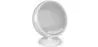 Design Ball Armchair - Upholstered in Fabric - Batton image 9