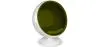 Design Ball Armchair - Upholstered in Fabric - Batton image 9