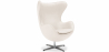 Buy Brave Chair - Premium Leather Ivory 13414 with a guarantee
