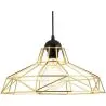 Buy Edison retro hanging lamp Gold 58385