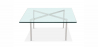 Buy Square coffee table - Glass - 19mm - Town Steel 13309 - in the EU