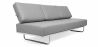 Buy Sofa Bed Kart5 (Convertible)  - Premium Leather Grey 14622 Home delivery