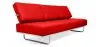 Leather Upholstered Sofa Bed - 3 Seater - Kart image 9
