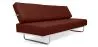 Leather Upholstered Sofa Bed - 3 Seater - Kart image 9