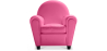 Buy Club Armchair Faux Leather Pink 54286 at Privatefloor