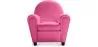  Armchair with Armrests - Upholstered in Faux Leather - Club image 9