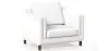 Armchair with Armrests - Upholstered in Leather - Mattathais image 9