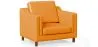 Armchair with Armrests - Upholstered in Leather - Mattathais image 9