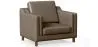 Armchair with Armrests - Upholstered in Leather - Mattathais image 9