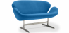 Buy Svin  Sofa (2 seats) - Fabric Dark blue 13911 - in the EU
