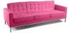 Polyurethane Leather Upholstered Sofa - 3 Seater - Konel image 9