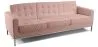 Polyurethane Leather Upholstered Sofa - 3 Seater - Konel image 9