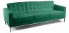 Polyurethane Leather Upholstered Sofa - 3 Seater - Konel image 9