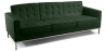 Buy Design Sofa (3 seats) - Faux Leather Green 13246 in the Europe