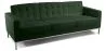 Polyurethane Leather Upholstered Sofa - 3 Seater - Konel image 9