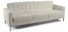 Polyurethane Leather Upholstered Sofa - 3 Seater - Konel image 9