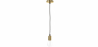 Buy Ceiling Lamp - Design Pendant Lamp - Gunde Gold 58545 - in the EU