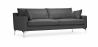 Buy Living-room Sofa 3 seats Fabric Dark grey 26729 - in the EU
