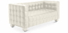 Buy Design Sofa from the Nubus Suite (2 seats) - Faux Leather Ivory 13252 - in the EU