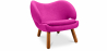 Buy Pelitane  Scandinavian Design Armchair  - Fabric Fuchsia 16506 - prices