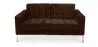 Fabric Upholstered Sofa - 2 Seater - Konel image 9