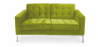 Buy Fabric Upholstered Sofa - 2 Seater - Konel Olive 13241 in the Europe