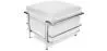  Square Footrest - Upholstered in Faux Leather - Kart image 9