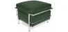  Square Footrest - Upholstered in Faux Leather - Kart image 9