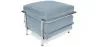  Square Footrest - Upholstered in Faux Leather - Kart image 9