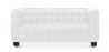 Buy Design Sofa from the Nubus Suite (2 seats)  - Premium Leather White 13253 - prices