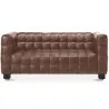 Leather Upholstered Sofa - 2 Seater - Nubus image 9