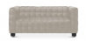 Buy Design Sofa from the Nubus Suite (2 seats)  - Premium Leather Taupe 13253 - in the EU