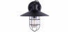Buy Edison cage wall lamp steel Black 50883 - in the EU