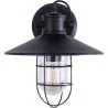 Buy Edison cage wall lamp steel Black 50883