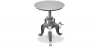 Buy Vintage industrial silver side table metal Silver 51324 - in the EU