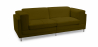 Buy Cawa Design Sofa  (2 seats) - Faux Leather Olive 16611 - prices