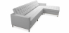 Buy Design Chaise Lounge - Leather Upholstered - Right - Sama Grey 15185 Home delivery